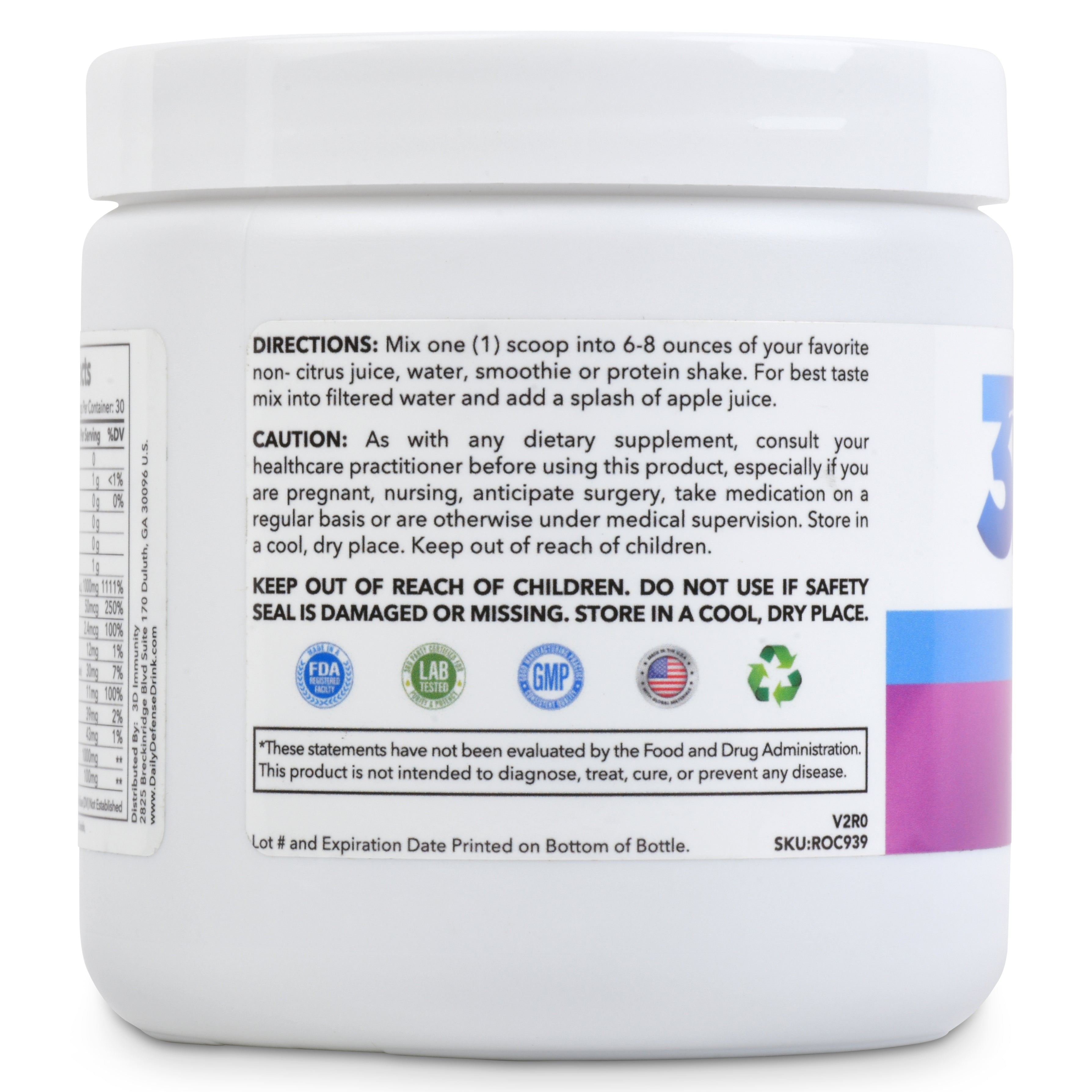 3D Immunity - Daily Defense Drink